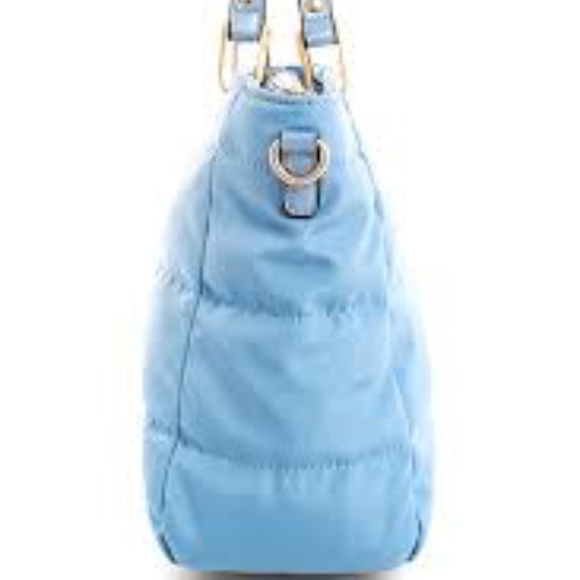 ISABELLE HANDBAGS VEGAN QUILTED NYLON TOTE - Picture 9 of 10